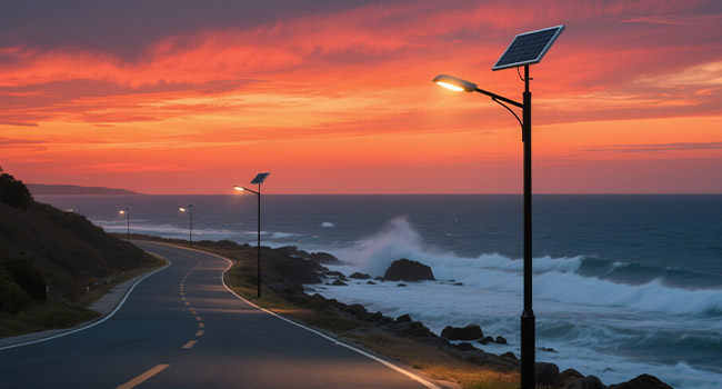 solar street light